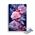 Twilight Peony Dream Paint by Numbers Kit