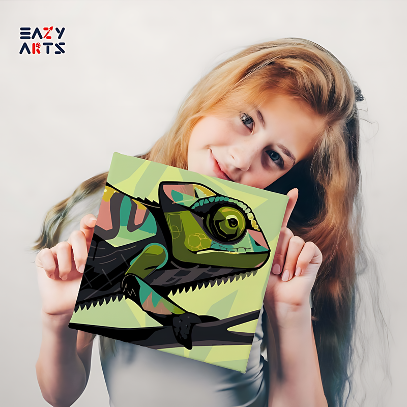 Chameleon PBN Kit For Kids - Image 2