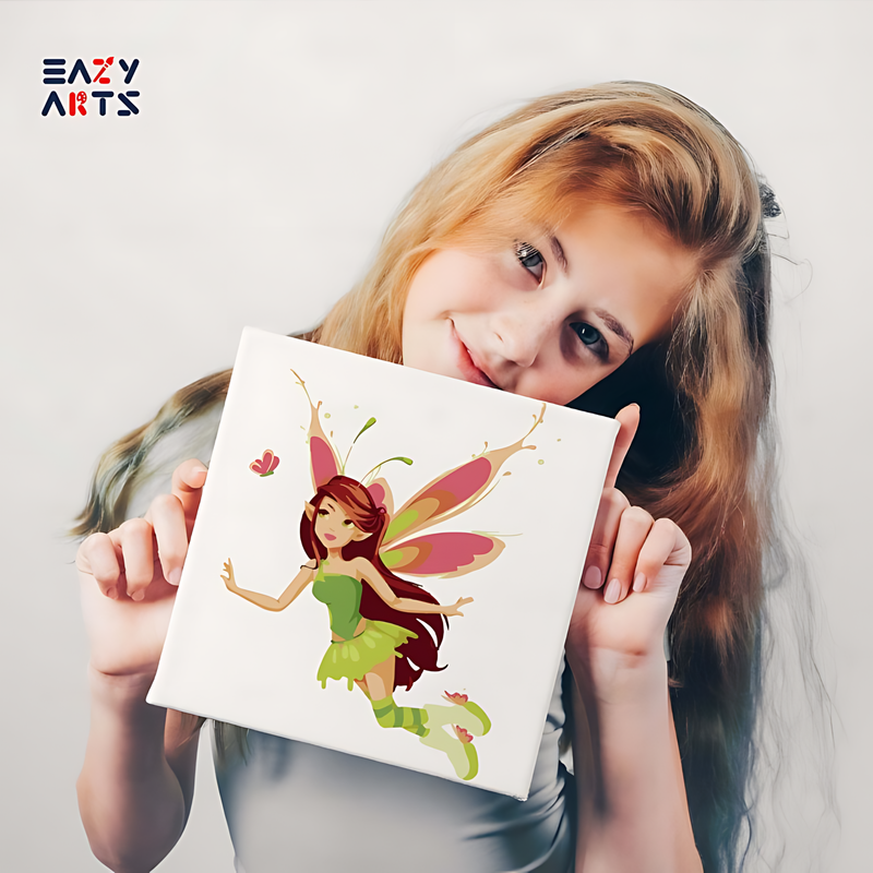 Flying Butterfly Fairy Paint By Numbers Kit For Kids - Image 2