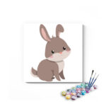 Bunny Sitting Paint By Numbers Kit For Kids