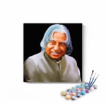Dr APJ Abdul Kalam Smiling Paint By Numbers kit
