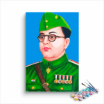 Subhas Chandra Bose Paint By Numbers kit