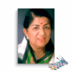 Lata Mangeshkar Paint By Numbers kit