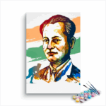 Major Dhyanchand Paint By Numbers kit
