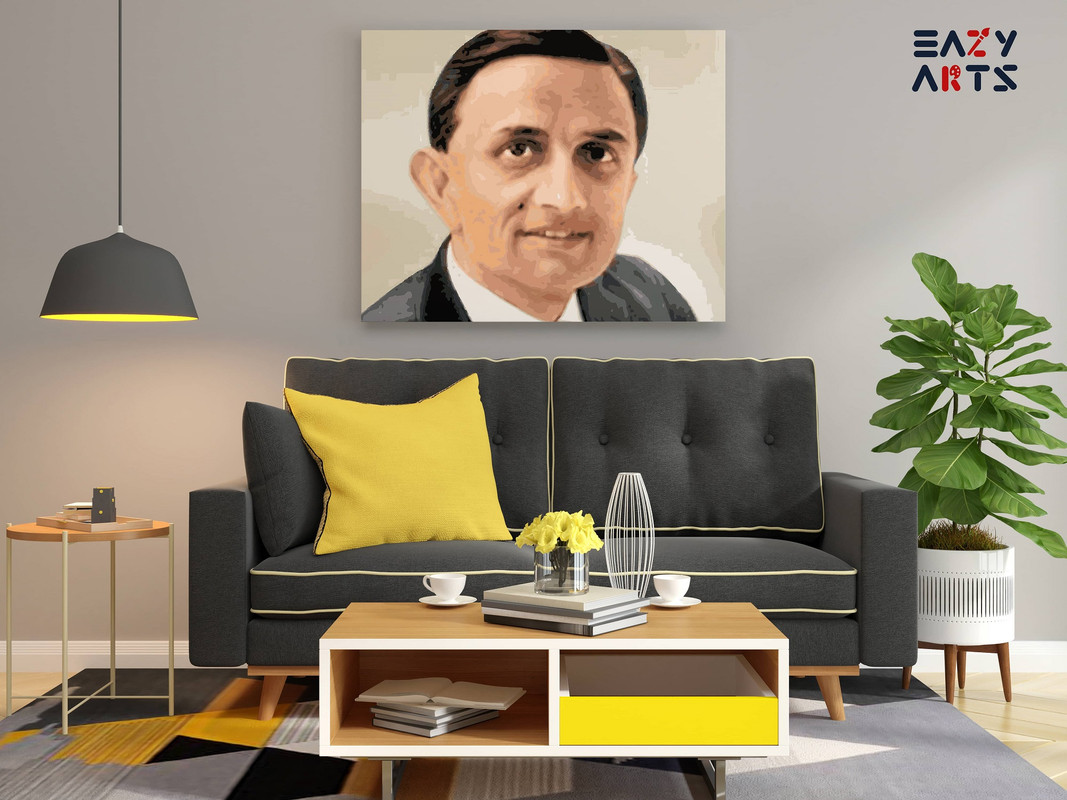 Dr Vikram Sarabhai Paint By Numbers kit - Image 2