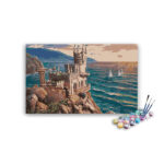 Castle on The Beach Paint By Numbers kit