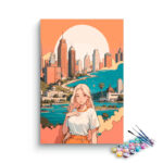 Urban Oasis Paint by Numbers Kit