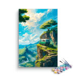 Cliffside Explorer: Van Adventure Paint by Numbers Kit