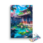 Zen Garden Serenity Paint by Numbers Kit