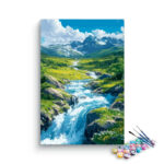 Mountain Stream Paint by Numbers Kit