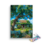Charming Country Cottage Paint by Numbers Kit
