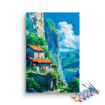 Cliffside Cottage Paint by Numbers Kit