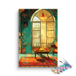Cozy Moroccan Coffee Corner Paint by Numbers Kit