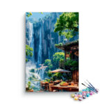 Waterfall Cafe Paint by Numbers Kit