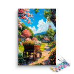 Charming Village Blossom Paint by Numbers Kit