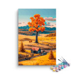 Golden Countryside Paint by Numbers Kit