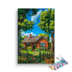 Charming Cottage Paint by Numbers Kit