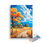 Autumn Farmhouse Retreat Paint by Numbers Kit