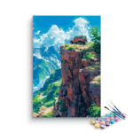 Cliffside Adventure SUV Paint by Numbers Kit