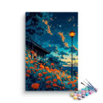 Twilight Garden Glow Paint by Numbers Kit