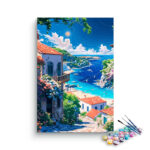Mediterranean Paradise Paint by Numbers Kit
