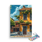 Charming Italian Street Paint by Numbers Kit