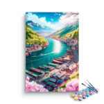 Riverside Haven Paint by Numbers Kit