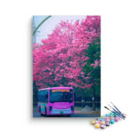 Bangalore Blossom Street Paint by Numbers Kit