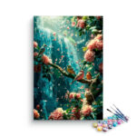 Enchanted Forest Birds Paint by Numbers Kit