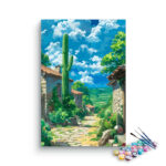 Desert Village Path Paint by Numbers Kit