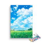 Sunny Field and Sky Paint by Numbers Kit