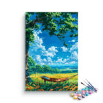 Serene Hammock Meadow Paint by Numbers Kit