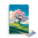 Blossom of Serenity: Meditative Tree Paint by Numbers Kit