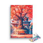 Autumn Cottage Escape Paint by Numbers Kit