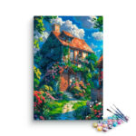Garden Cottage Bliss Paint by Numbers Kit