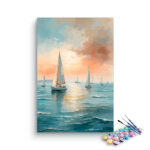 Sailing at Sunset Paint by Numbers Kit