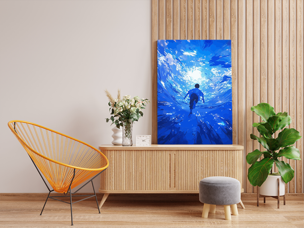 Deep Dive Dreamscape Paint by Numbers Kit - Image 2