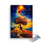 Abstract Dream Tree Paint by Numbers Kit