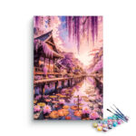 Wisteria Dream Water Garden Paint by Numbers Kit