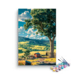 Golden Countryside Escape Paint by Numbers Kit