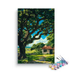 Tranquil Countryside Cottage Paint by Numbers Kit