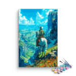 Rider's View: Mountain Vistas Paint by Numbers Kit