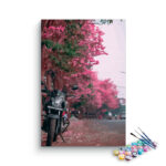 Bangalore Blossom Ride Paint by Numbers Kit