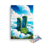 Skyward Peaks Landscape Paint by Numbers Kit