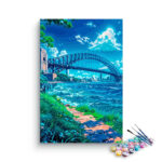 Iconic Sydney Harbour Bridge Paint by Numbers Kit