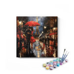 Lovers in Paris Paint by Numbers Kit
