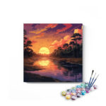 Tranquil Sunset River Paint by Numbers Kit