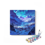 Aurora Snow Valley Paint by Numbers Kit