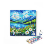 Alpine Meadow Serenity Paint by Numbers Kit