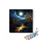 Enchanting Nightscape Paint by Number Kit